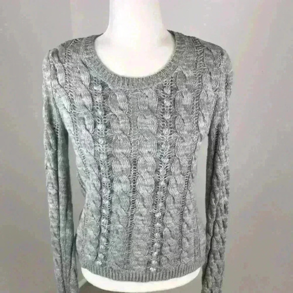 Anthropologie Ruby Moon Crew Neck Sweater Size S - Picture 2 of 4